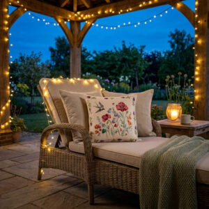 Jaskółka - poszewka gobelinowa