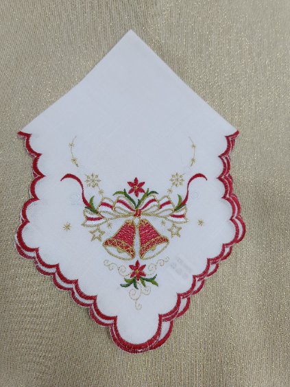 Serwetka na pieczywo-Dzwonki - obrazek 2