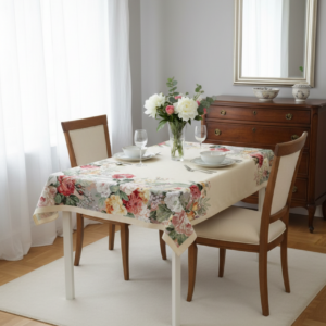 Obrus gobelinowy w piwonie