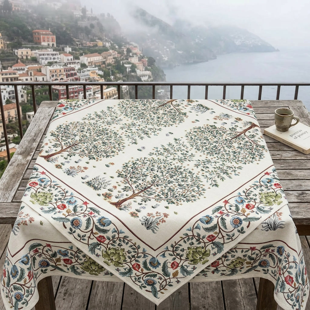 Obrus Gobelinowy „Drzewo Życia – Klasyczna Elegancja” - obrazek 5