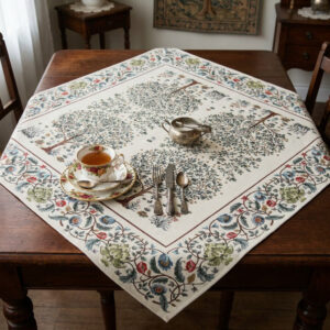 Obrus Gobelinowy „Drzewo Życia – Klasyczna Elegancja”