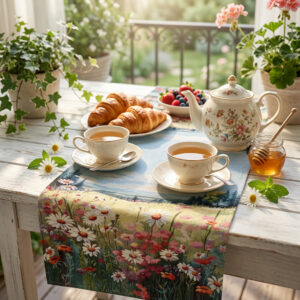 Bieżnik gobelinowy "Kwiatowa łąka"