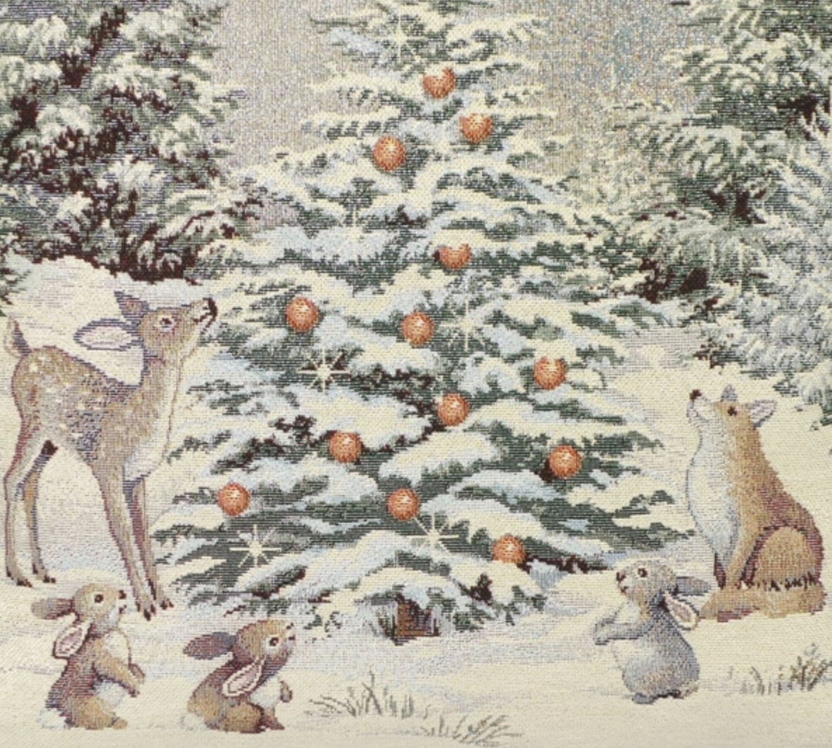 Poszewka gobelinowa Leśna Choinka - obrazek 3